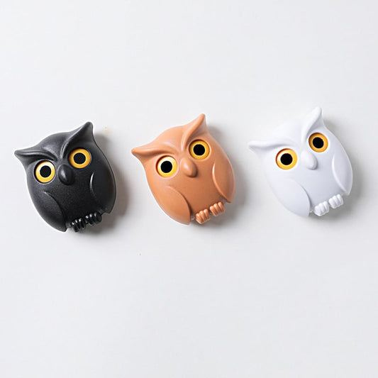 Owl Magnetic Storage Rack Home Decorative Organizer